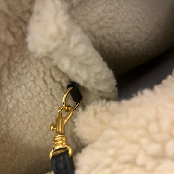 Stella McCartney black vegan and faux fur shoulder bag - Picture 8 of 13